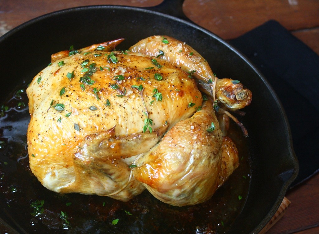Thomas Keller’s famous simple roast chicken
